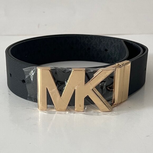 NEW Michael Kors Reversible Monogram Belt  with Logo Buckle- Unisex - Picture 4 of 15